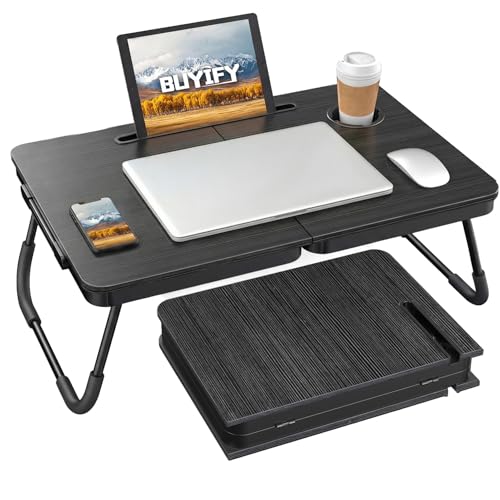 high-quality BUYIFY Foldable Laptop Bed Desk for Couch, Kit