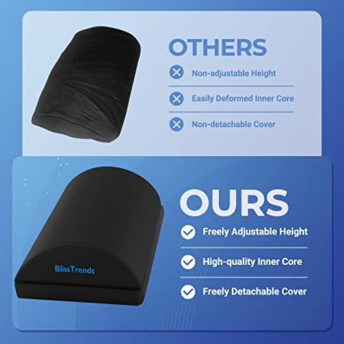 Minimalist BlissTrends Foot Rest for Under Desk at Work-Versatile Collection