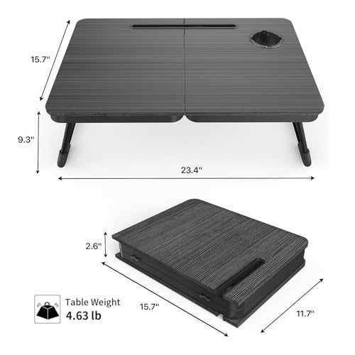 high-quality BUYIFY Foldable Laptop Bed Desk for Couch, Kit