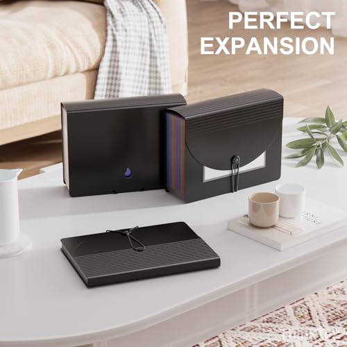 Smart Home ThinkTex Accordion File Organizer, 12 - Pocket Collection